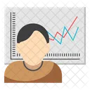 Business Analyst Data Analyst Business Presentation Icon