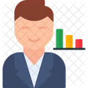Business Analyst Agent Analyst Icon