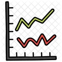 Financial Report Stats Analysis Business Report Icon