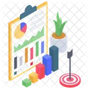 Business Analytics Statistics Business Infographic Icon