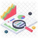 비즈니스 분석 통계 비즈니스 인포그래픽 아이콘