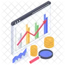 비즈니스 분석 통계 비즈니스 인포그래픽 아이콘
