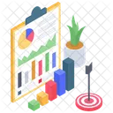 Business Analytics  Icon