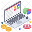 Business Analytics Statistics Business Infographic Icon