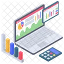Business Analytics  Icon