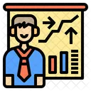 Business analytics  Icon
