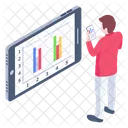 Business Analytics  Icon