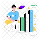 Business Analytics  Icon