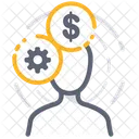 Business Analyzer Business Analyst Financer Icon