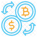 Business And Finance Bitcoin Exchange Icon