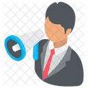 Business Promotion Marketing Business Announcement Icon