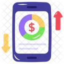Financial Analysis Business App Trading App Icon