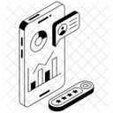 Business App Online Analytics Statistics Icon