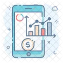 Business App Mobile App Mobile Infographic Icon