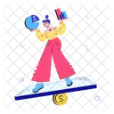 Business App Trading App Financial Analysis Icon