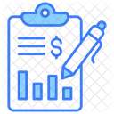 Business Audit Financial Icône