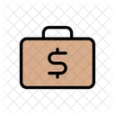 Briefcase Bag Dollar Icon