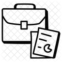 Business Bag Business Portfolio Employee Bag Icon