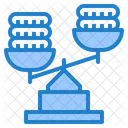 Scale Money Coin Icon