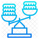 Scale Money Coin Icon