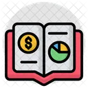 Business Book Finance Book Textbook Icon