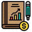 Book Business Plan Icon