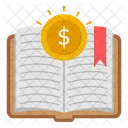 Business Book Handbook Textbook Icon