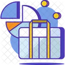 Business Briefcase Chart Icon