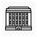 Currency Bank Building Icon