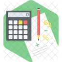 Business Calculation Accounting Business Analytics Icon