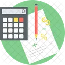 Business Calculation Budget Calculation Budget Icon