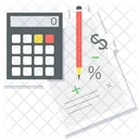 Business Calculation Accounting Business Analytics Icon