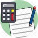 Business Calculation Financial Analysis Calculator Icon