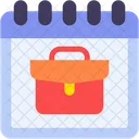 Business Calendar Time And Date Icon