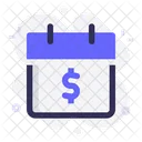 Calendar Money Business Icon