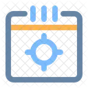 Business Calendar Schedule Goal Icon