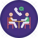 Telephone Business Meeting Team Work Symbol
