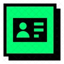 Business Card Business Essential Interface Icon