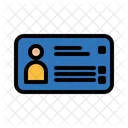 Business Card Id Card Identification Card Icon