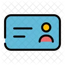 Business Card Customer Service Customer Support Icon