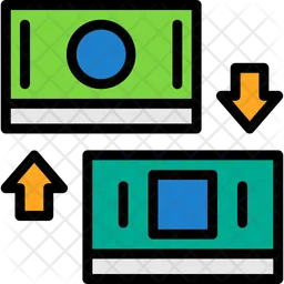 Business Card Exchange  Icon