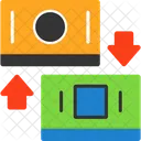 Business card exchange  Icon