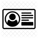 Business Card  Icon
