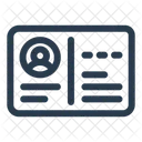 Business card  Icon