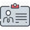 Business Card Strategy Id Corporate Icon