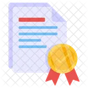 Business Certificate  Icon
