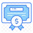 Business Certificate  Icon
