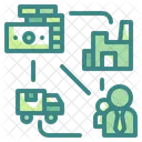 Business Chain  Icon