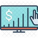 Business Chart Marketing Money Growth Icon