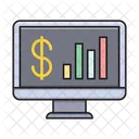 Graph Chart Online Icon